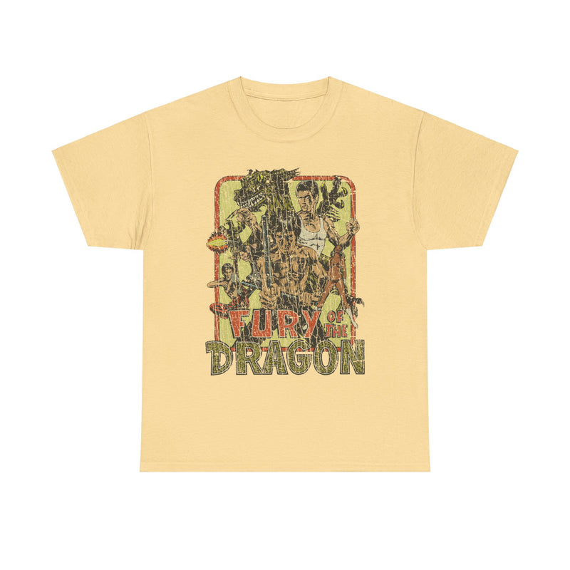 Load image into Gallery viewer, Fury of the Dragon 1976 Bruce Lee T-shirt
