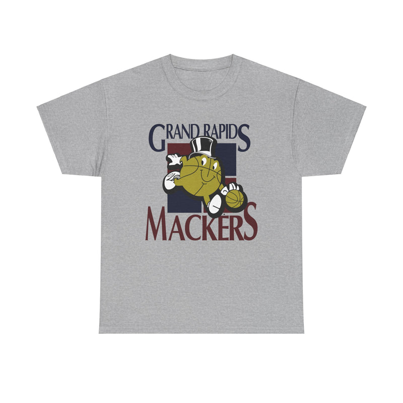 Load image into Gallery viewer, Grand Rapids Mackers Michigan CBA Basketball 1994-1996 T-shirt