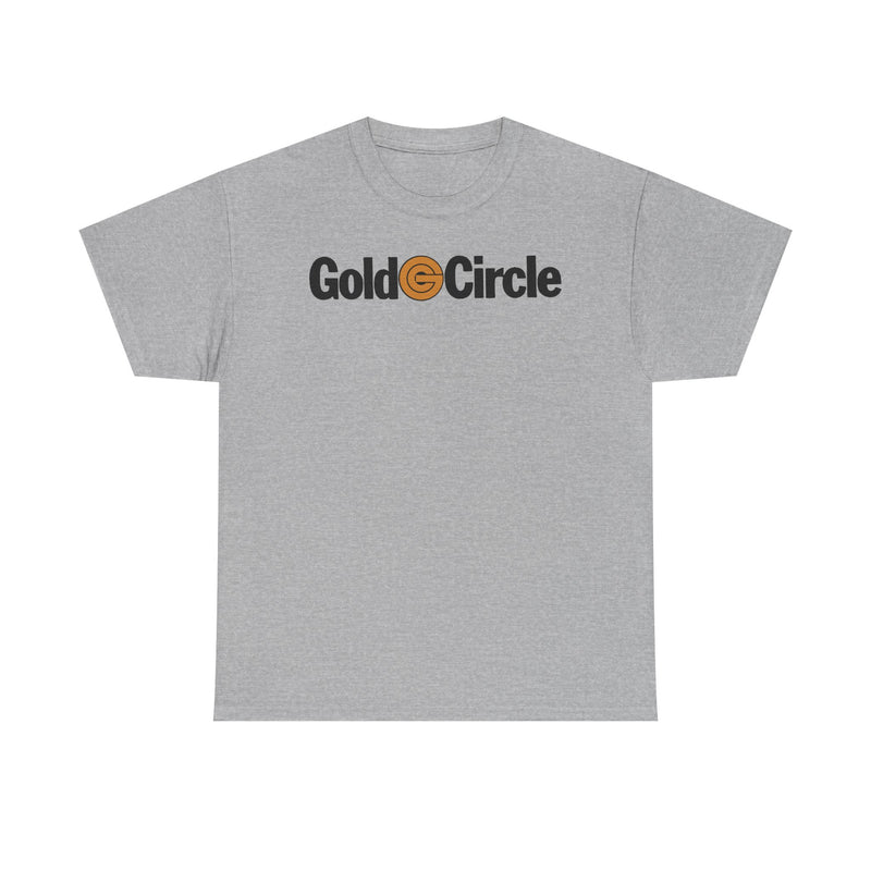 Load image into Gallery viewer, Gold Circle Orange Logo Vintage Department Store T-Shirt