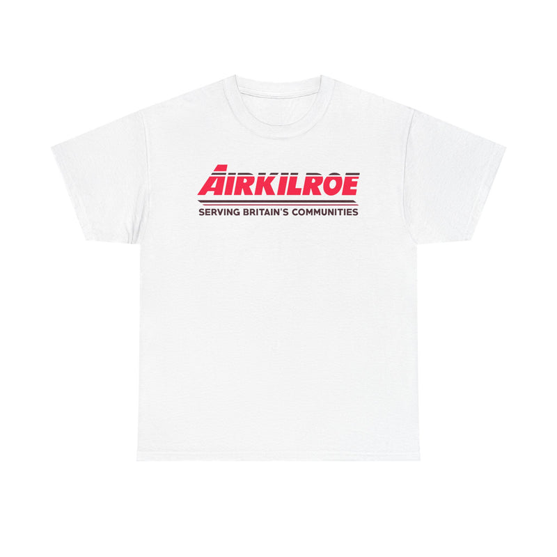 Load image into Gallery viewer, Air Kilroe Serving Britain's Communities Vintage Airline Logo Aviation T-shirt