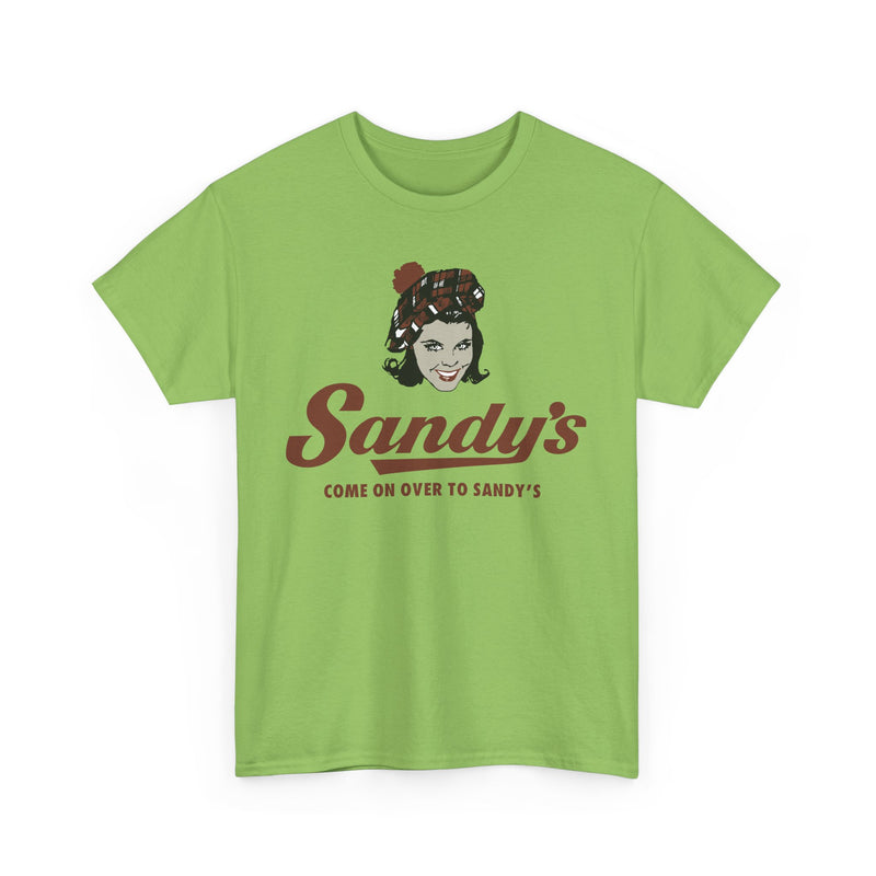 Load image into Gallery viewer, Sandy's Come On Over To Sandy's Vintage Restaurant Logo T-Shirt