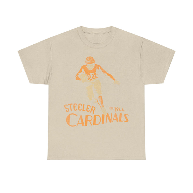 Load image into Gallery viewer, Steeler Cardinals Pennsylvania Pittsburgh Nostalgic Football T-shirt