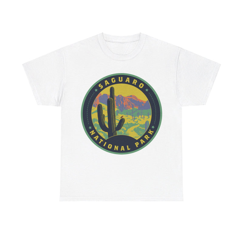 Load image into Gallery viewer, Saguaro National Park Arizona Round Logo T-shirt