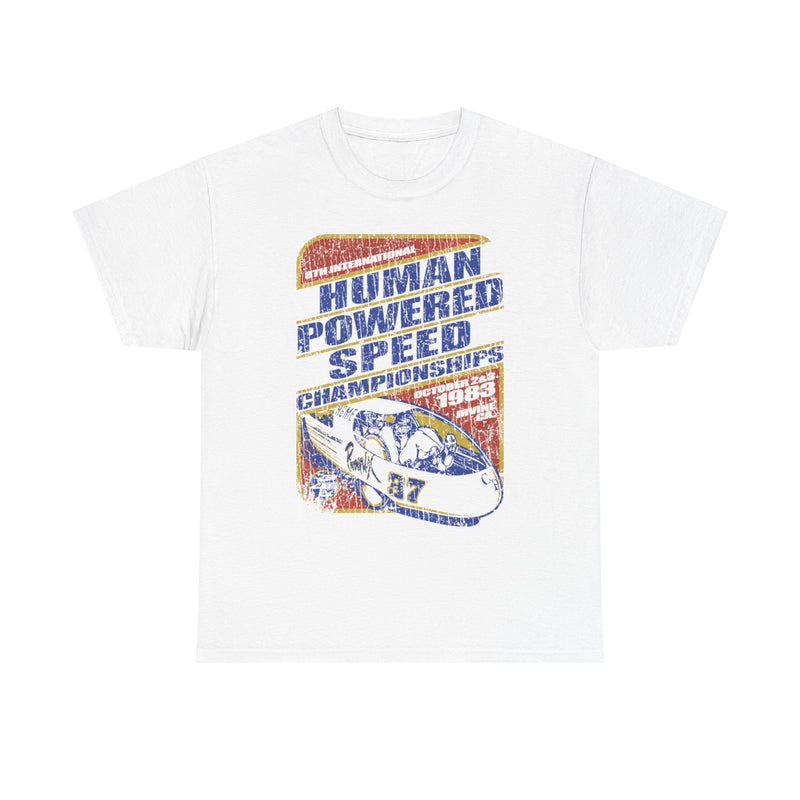 Load image into Gallery viewer, Human Powered Speed Championships 1983 California T-shirt