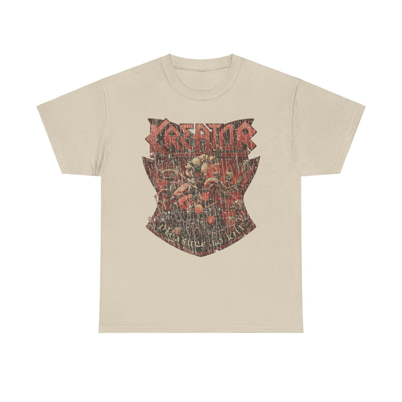 Load image into Gallery viewer, Pleasure to Kill 1986 Kreator Music Album T-shirt