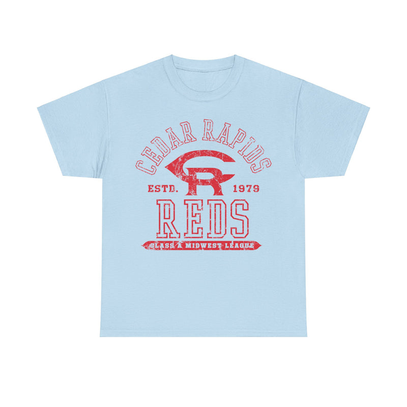 Load image into Gallery viewer, Cedar Rapids Reds Est 1979 Baseball Team T-shirt