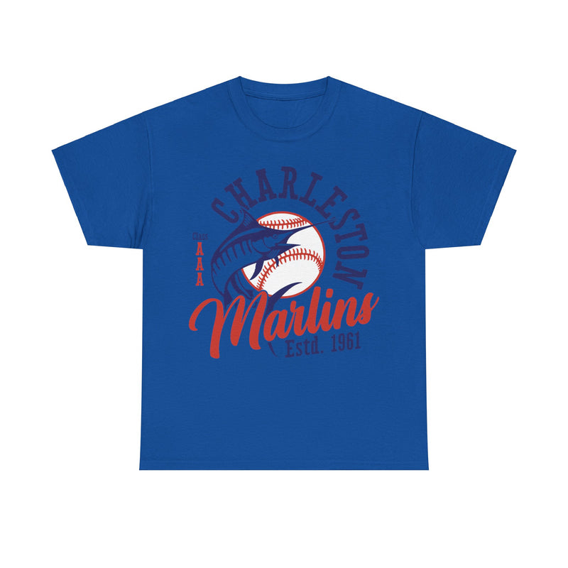 Load image into Gallery viewer, Charleston Marlins Est 1961 West Virginia Baseball T-shirt