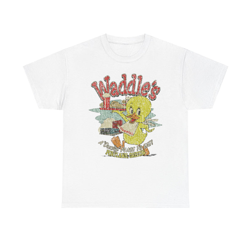 Load image into Gallery viewer, Waddle's Portland Oregon 1945 Coffee Shop Restaurant T-shirt