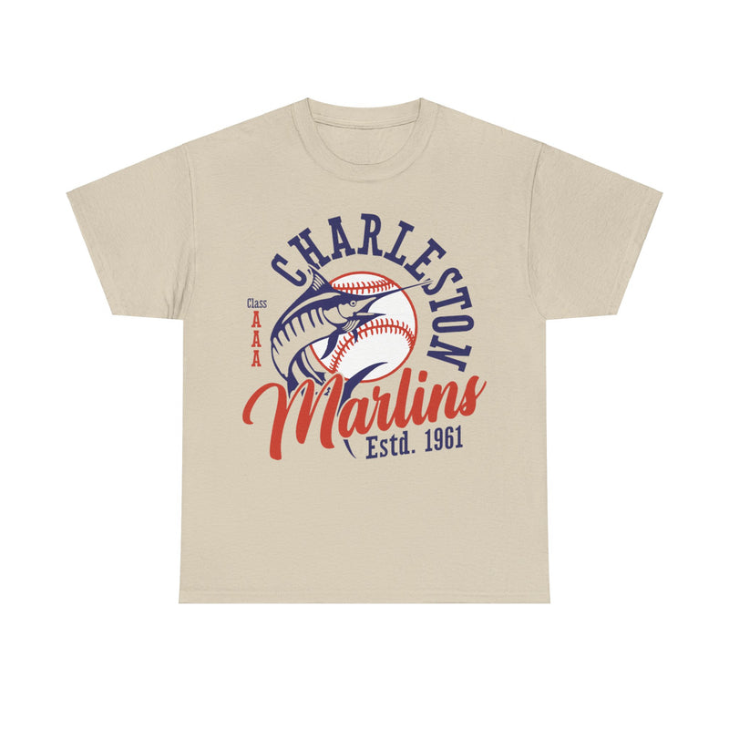 Load image into Gallery viewer, Charleston Marlins Est 1961 West Virginia Baseball T-shirt
