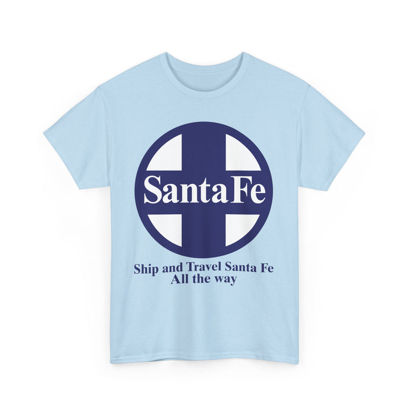 Load image into Gallery viewer, Santa Fe Cross Logo Ship Travel Railroad Vintage Train T-Shirt