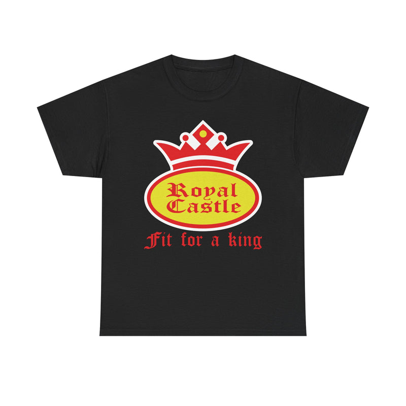 Load image into Gallery viewer, Royal Castle Fit For King Vintage Restaurant Logo Burger T-Shirt