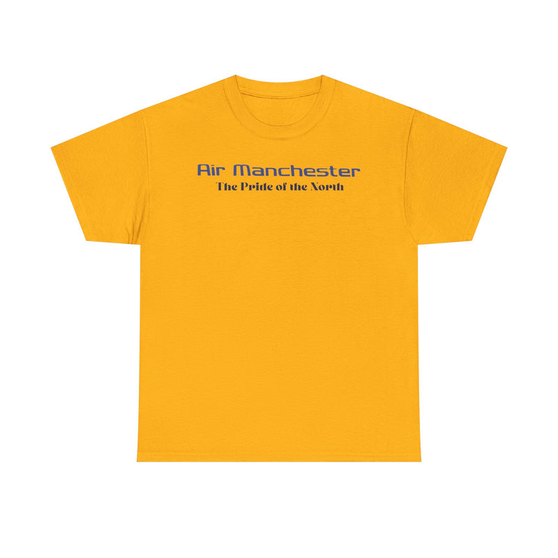 Load image into Gallery viewer, Air Manchester The Pride of the North Vintage Airline Logo Aviation T-shirt