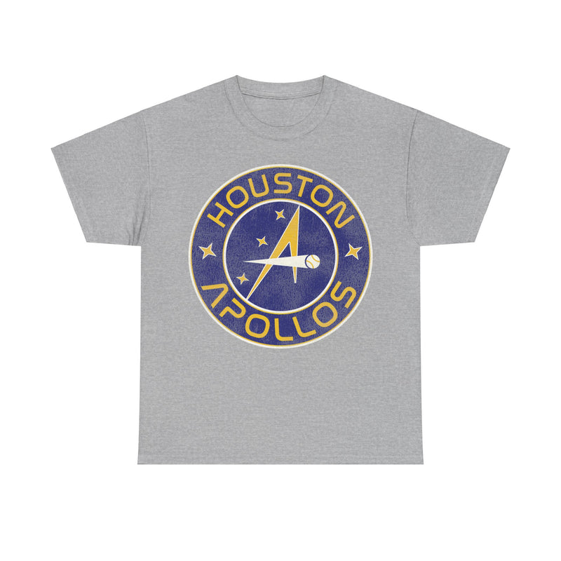 Load image into Gallery viewer, Houston Apollos Baseball Blue Logo Nostalgic Retro Baseball Team T-shirt