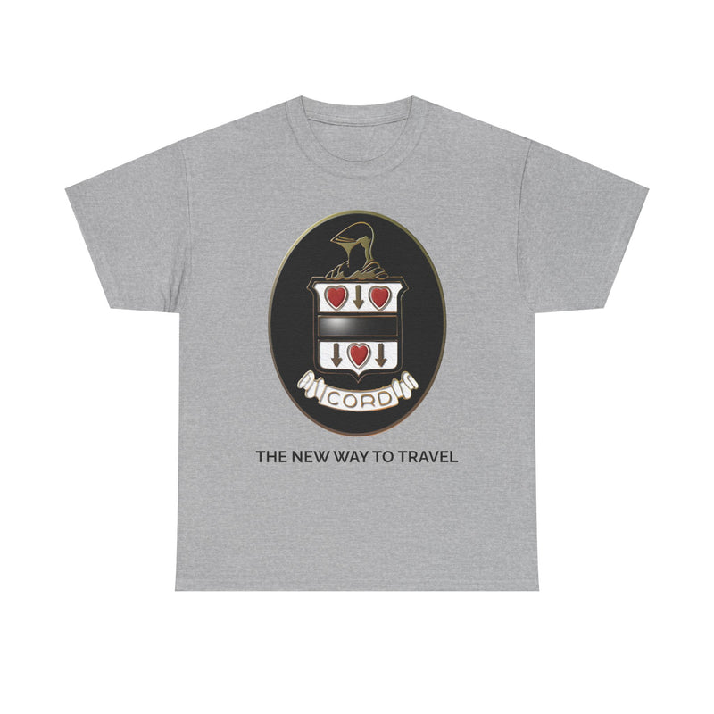 Load image into Gallery viewer, Classic Cord Automobile The New Way to Travel Logo T-shirt