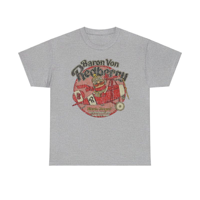 Load image into Gallery viewer, Baron Von Redberry Quaker Oats Cereal Mascot T-shirt