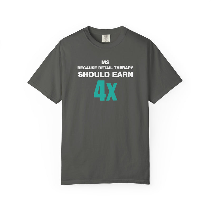 Load image into Gallery viewer, Manufactured Spend 4x Credit Card Points Miles Travel Teal T-shirt
