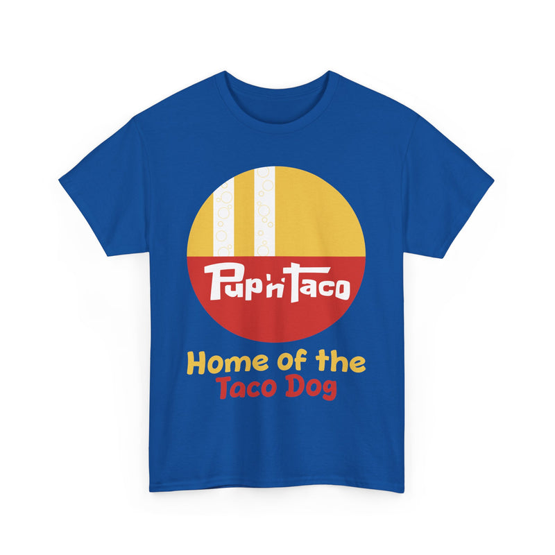 Load image into Gallery viewer, Pup 'n' Taco Home of Taco Dog Vintage Logo Restaurant T-Shirt
