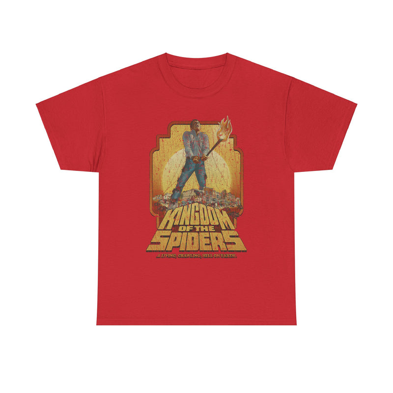 Load image into Gallery viewer, Kingdom of the Spiders 1977 William Shatner Movie T-shirt