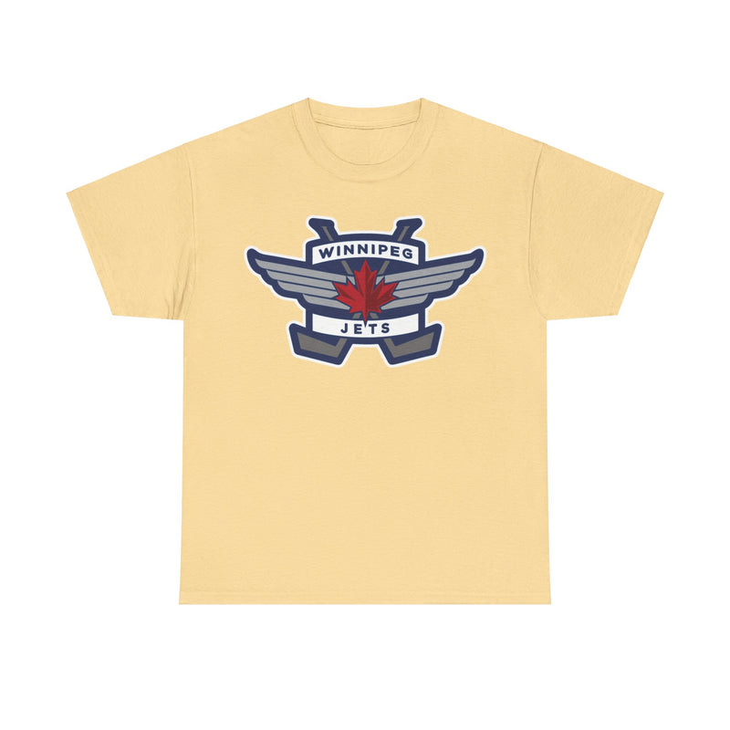 Load image into Gallery viewer, Winnipeg Jets Maple Leaf Logo Hockey Team T-shirt