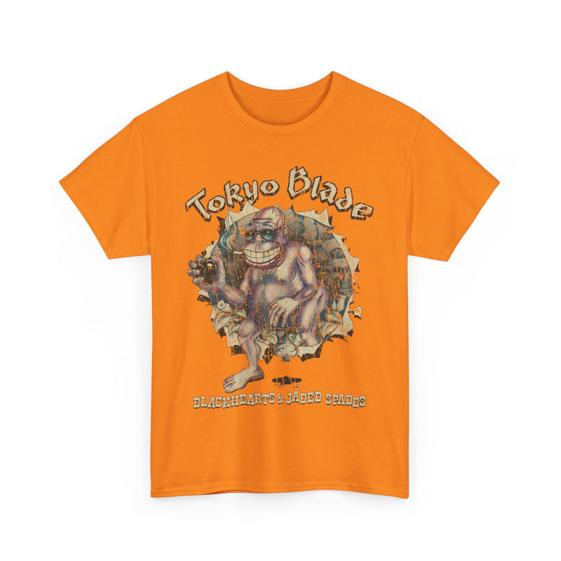 Load image into Gallery viewer, Tokyo Blade Black Hearts Jaded Spades Music Rock T-shirt