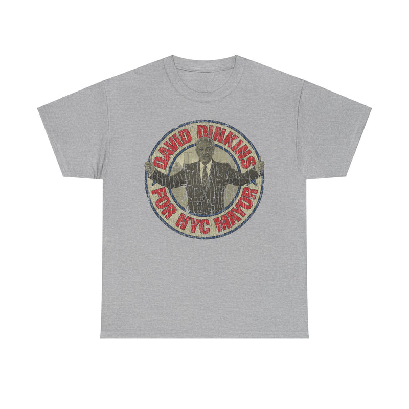 Load image into Gallery viewer, David Dinkins For NYC Mayor 1989 Political T-shirt