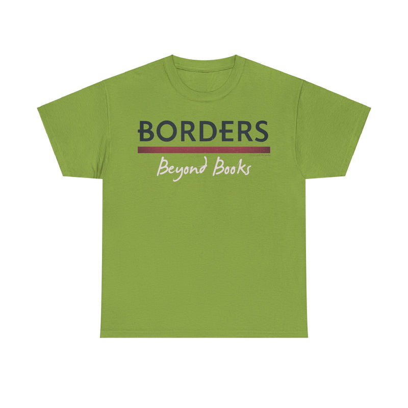 Load image into Gallery viewer, Borders Beyond Books Nostalgic Retro Logo T-shirt