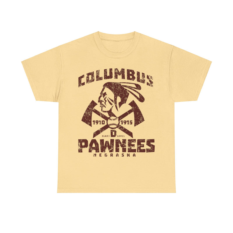 Load image into Gallery viewer, Columbus Pawnees Est 1910 Nebraska Baseball T-shirt