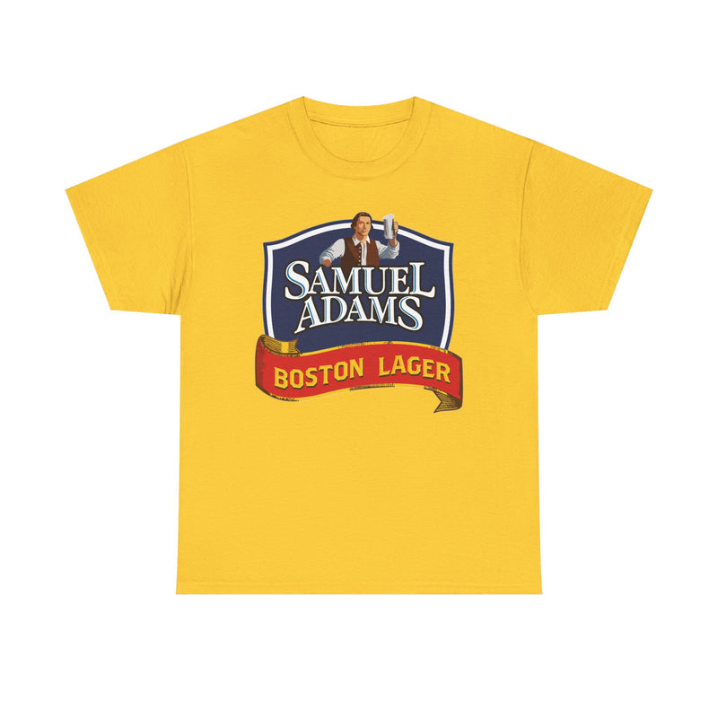 Load image into Gallery viewer, Samuel Adams Boston Lager Beer Logo Massachusetts T-Shirt