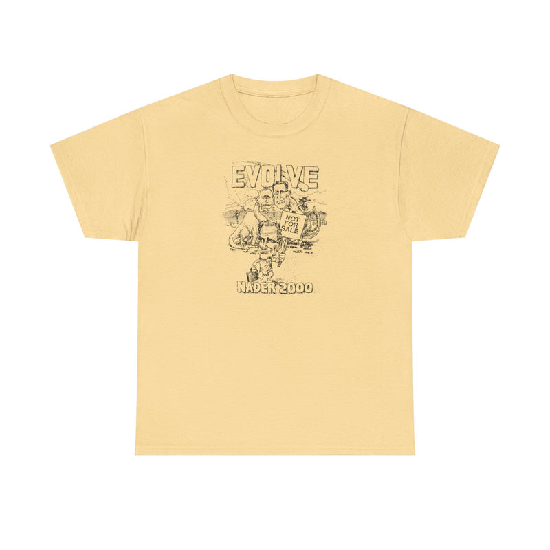 Load image into Gallery viewer, Evolve With Ralph Nader 2000 Political T-shirt