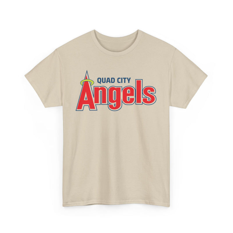 Load image into Gallery viewer, Quad City Angels Iowa 1962-1978 Baseball T-shirt