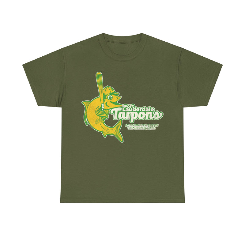 Load image into Gallery viewer, Fort Lauderdale Tarpons Nostalgic Retro Baseball Team T-shirt
