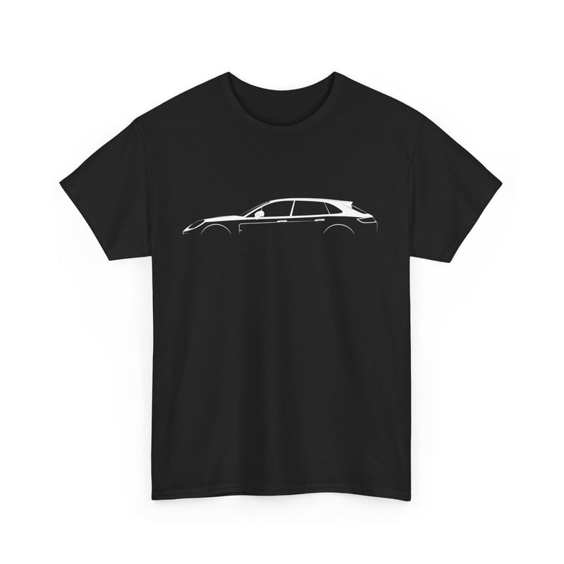 Load image into Gallery viewer, Porsche Panamera Turbo S Sport Turismo 971 Silhouette Car T-shirt