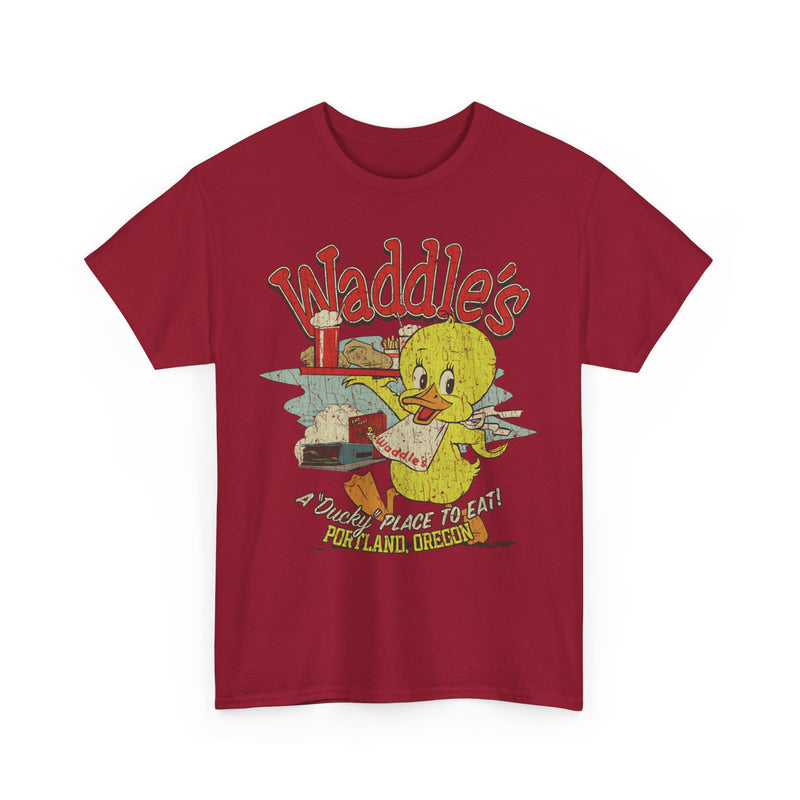 Load image into Gallery viewer, Waddle's Portland Oregon 1945 Coffee Shop Restaurant T-shirt