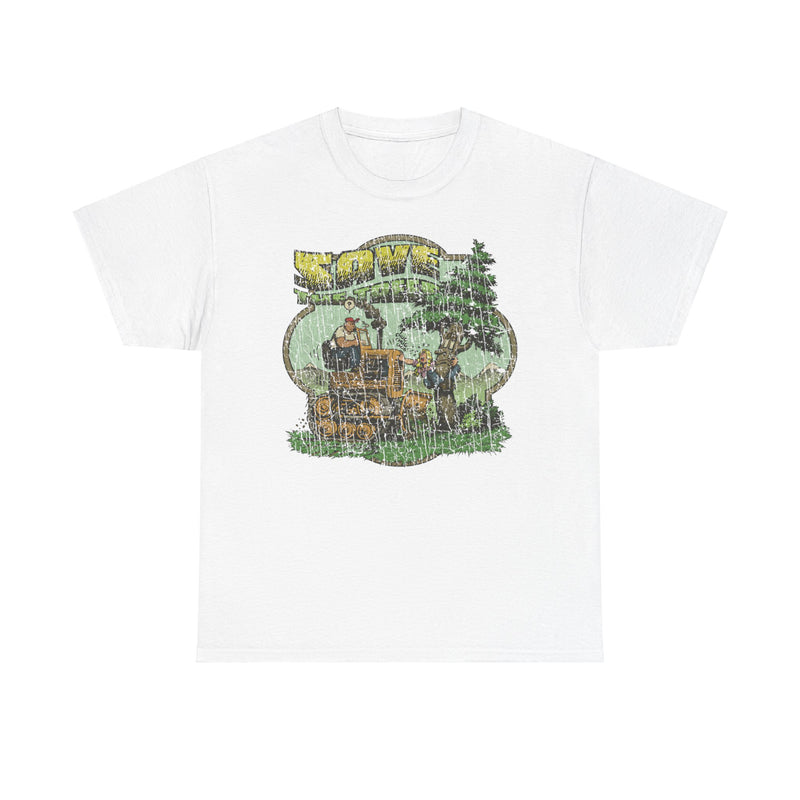 Load image into Gallery viewer, Save The Trees 1973 Chipko Environmentalist Political Movement Cartoon T-shirt