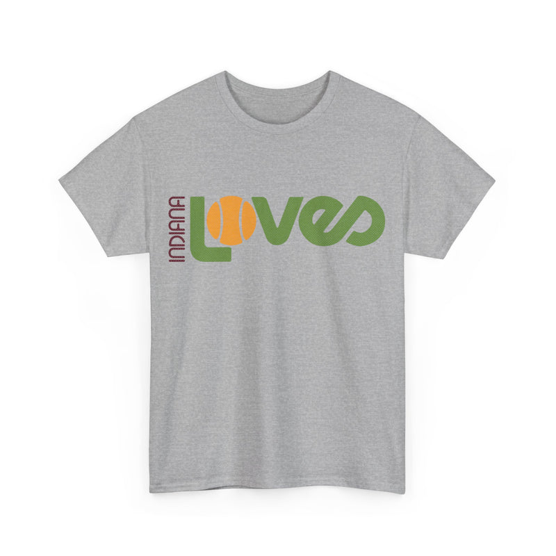 Load image into Gallery viewer, Indiana Loves Team Tennis Retro Nostalgic T-shirt