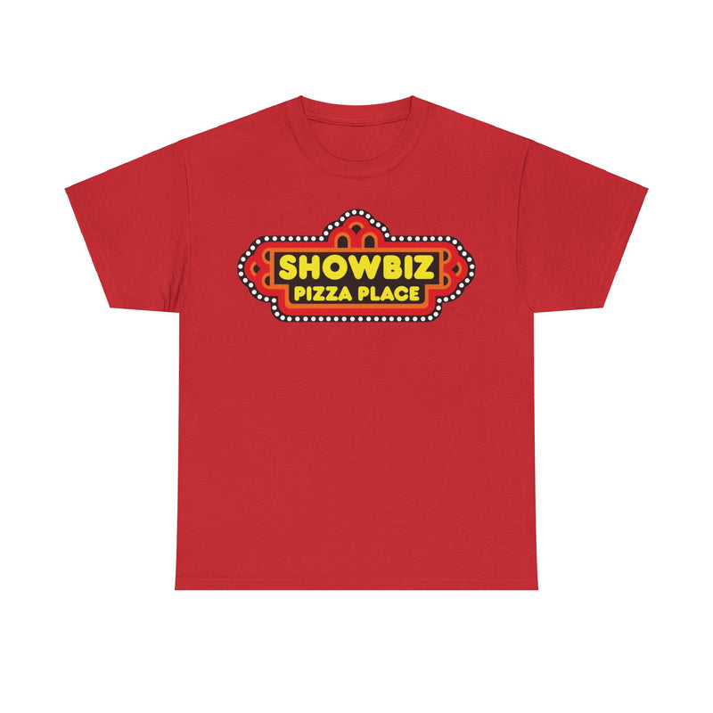 Load image into Gallery viewer, Showbiz Pizza Place Logo Restaurant T-shirt