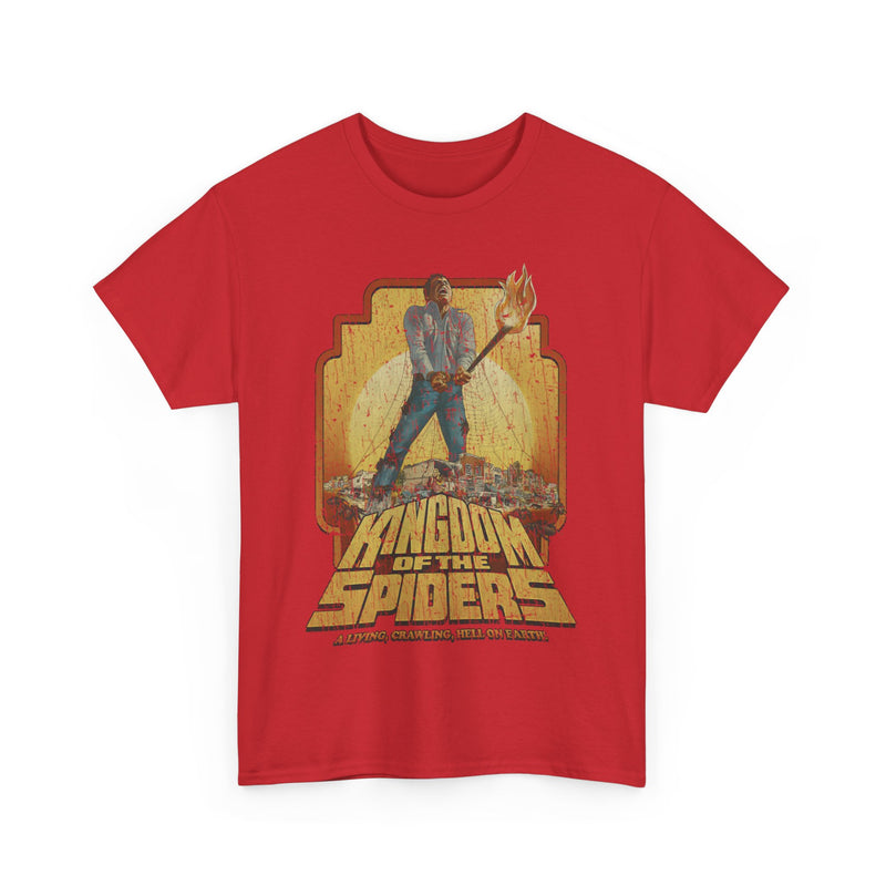 Load image into Gallery viewer, Kingdom of the Spiders 1977 William Shatner Movie T-shirt