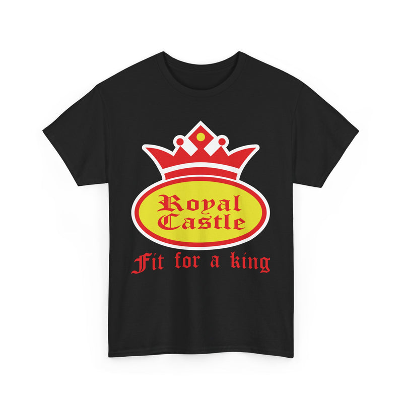 Load image into Gallery viewer, Royal Castle Fit For King Vintage Restaurant Logo Burger T-Shirt