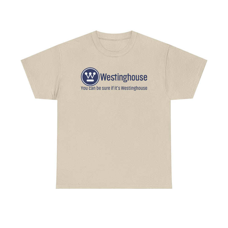 Load image into Gallery viewer, Westinghouse You Can Be Sure Classic Blue Logo T-Shirt
