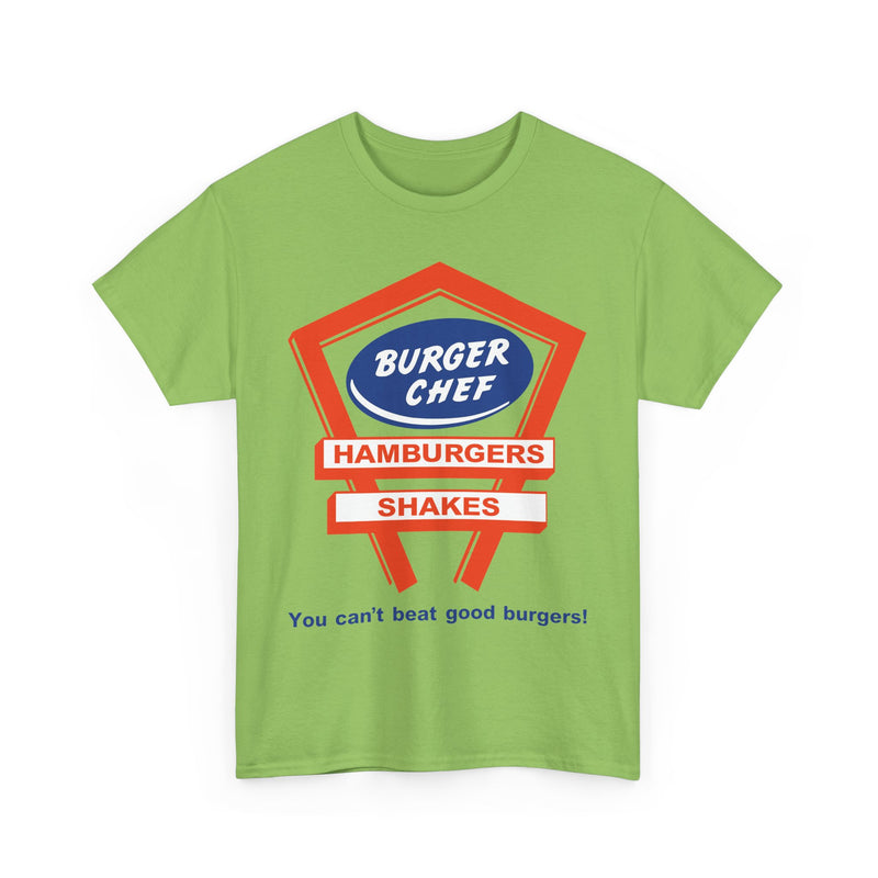 Load image into Gallery viewer, Burger Chef T-Shirt - You Cant Beat Good Burgers - Defunct Fast Food