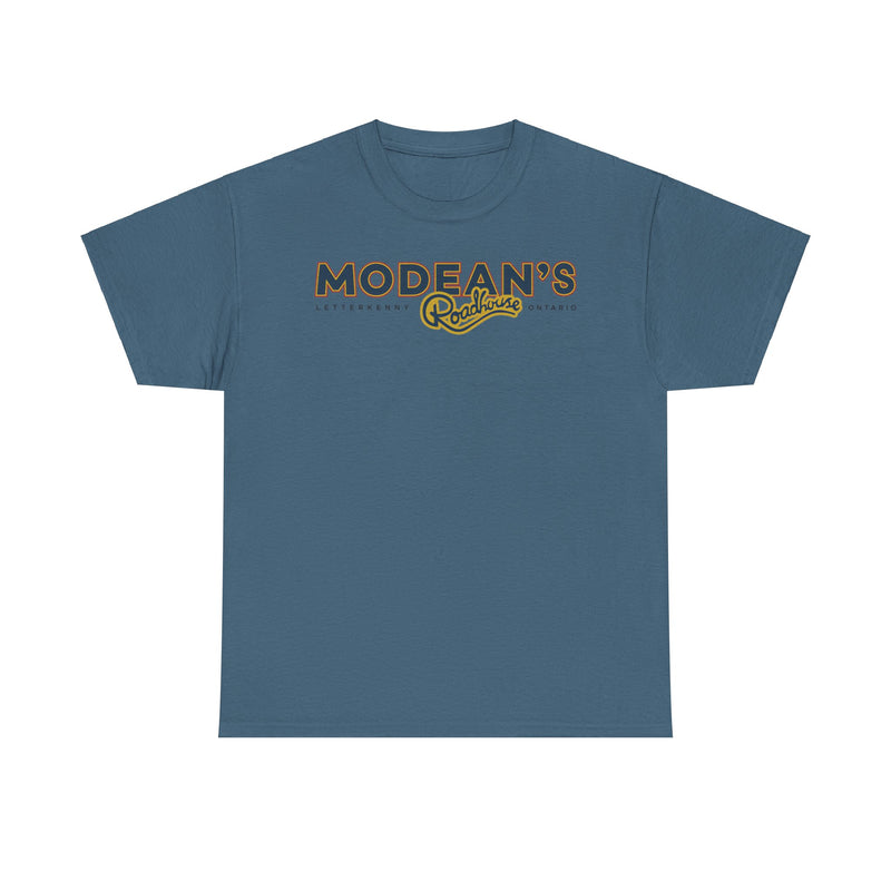 Load image into Gallery viewer, Modeans Roadhouse Restaurant Bar Canada T-shirt
