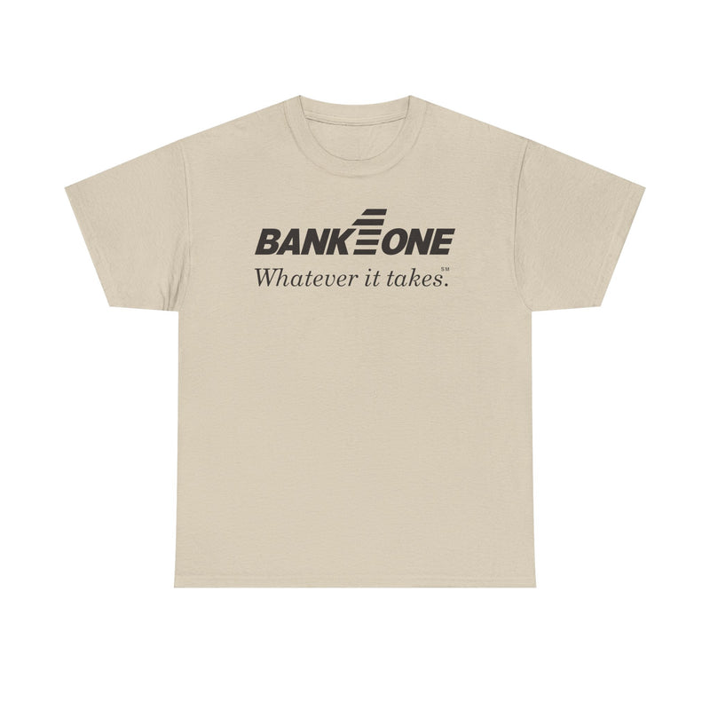 Load image into Gallery viewer, Bank One Whatever It Takes Banking Logo Ohio T-Shirt