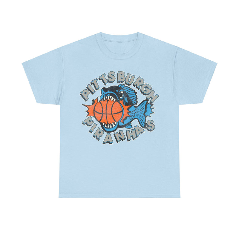 Load image into Gallery viewer, Pittsburgh Piranhas Basketball Team Nostalgic Retro T-shirt