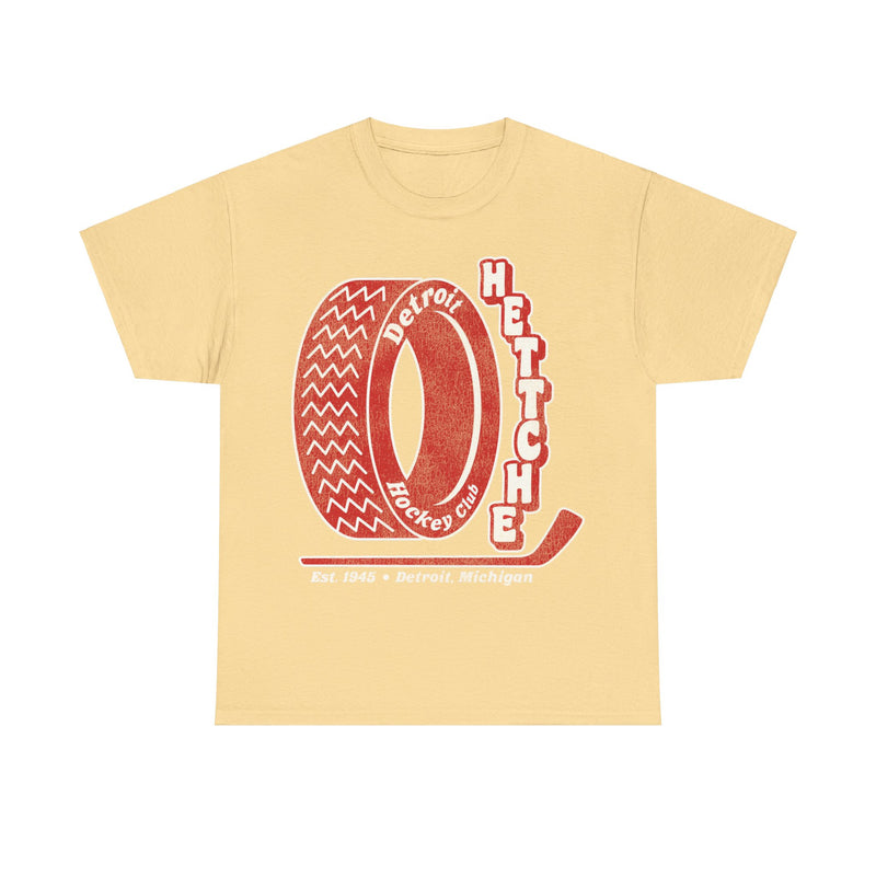 Load image into Gallery viewer, Detroit Hettche Michigan Ice Hockey T-shirt