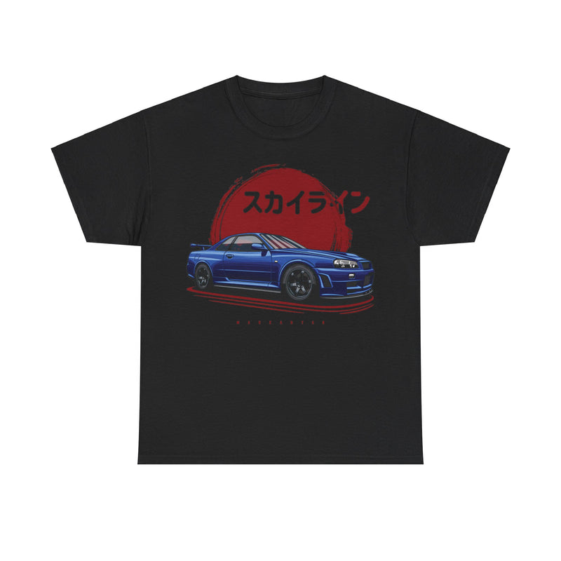 Load image into Gallery viewer, Nissan Skyline R34 GT-R Car T-shirt