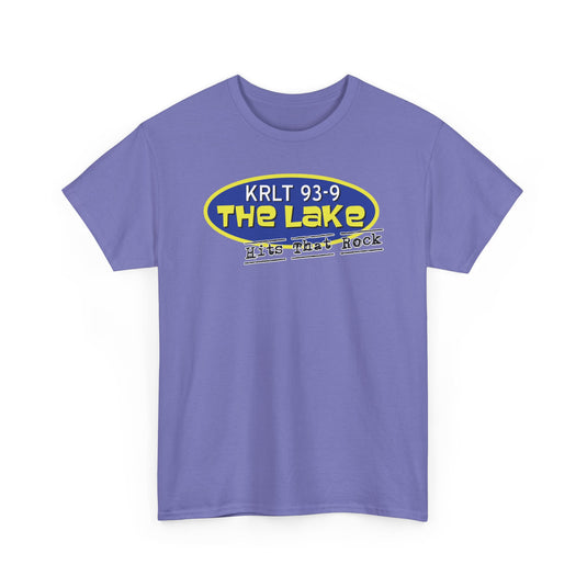 KRLT 93.9 The Lake T-Shirt - Radio Station Logo Tee - Rock Music