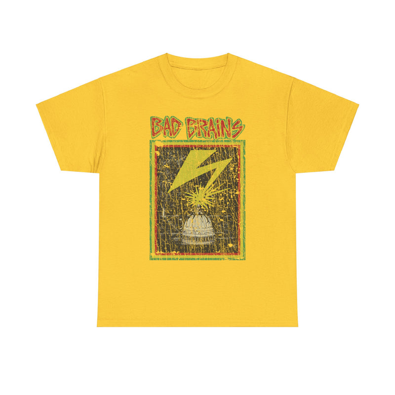 Load image into Gallery viewer, The Yellow Tape 1982 Bad Brains Punk Rock Band T-shirt