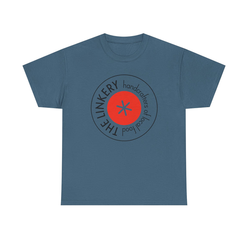 Load image into Gallery viewer, The Linkery T-Shirt - Restaurant Industry Defunct Logo Tee