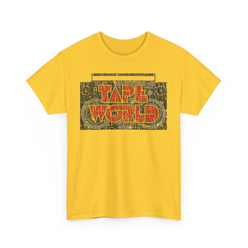 Load image into Gallery viewer, Tape World Boombox 1978 Mall Music Store T-shirt