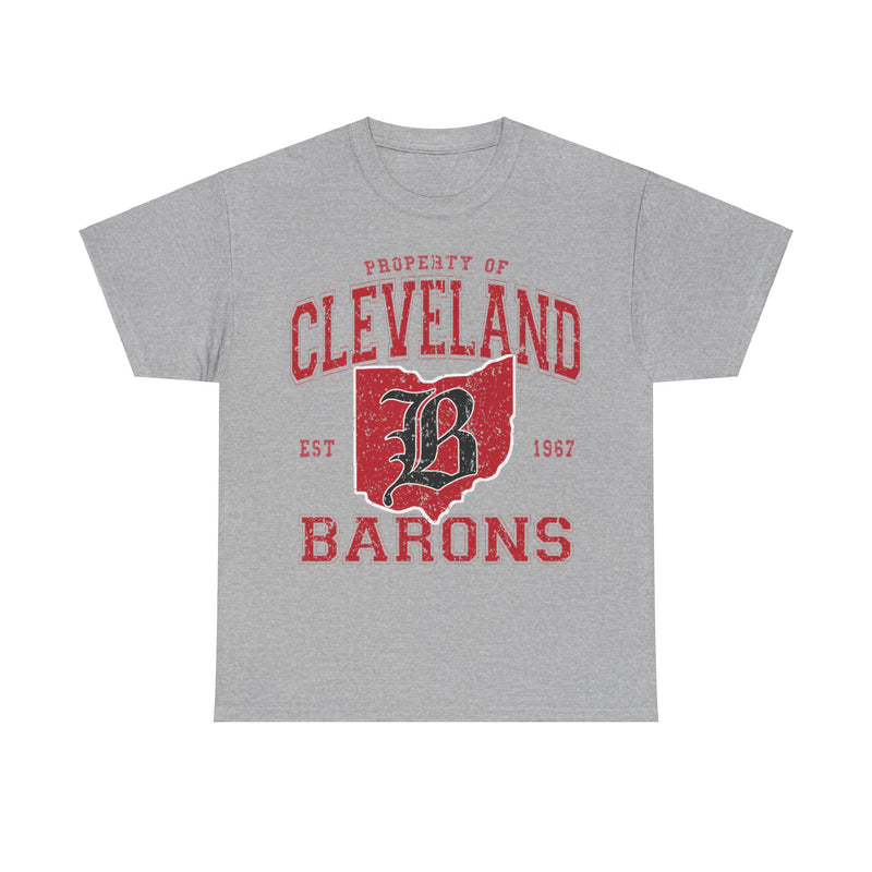 Load image into Gallery viewer, Cleveland Barons Est 1967 Ohio Hockey Team T-shirt
